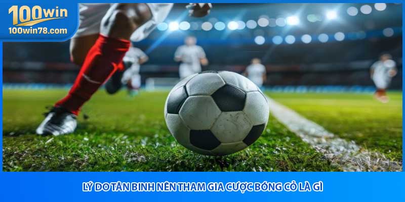 Lý do tân binh nên tham gia cược bóng cỏ là gì